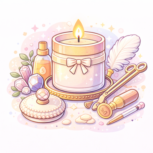 Luxury Candle Finishing Guide